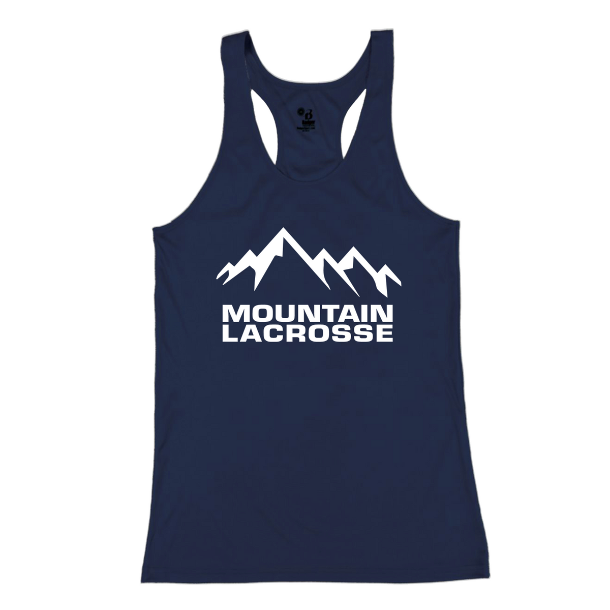 Mountain Lacrosse League B-Core Ladies Racerback Tank