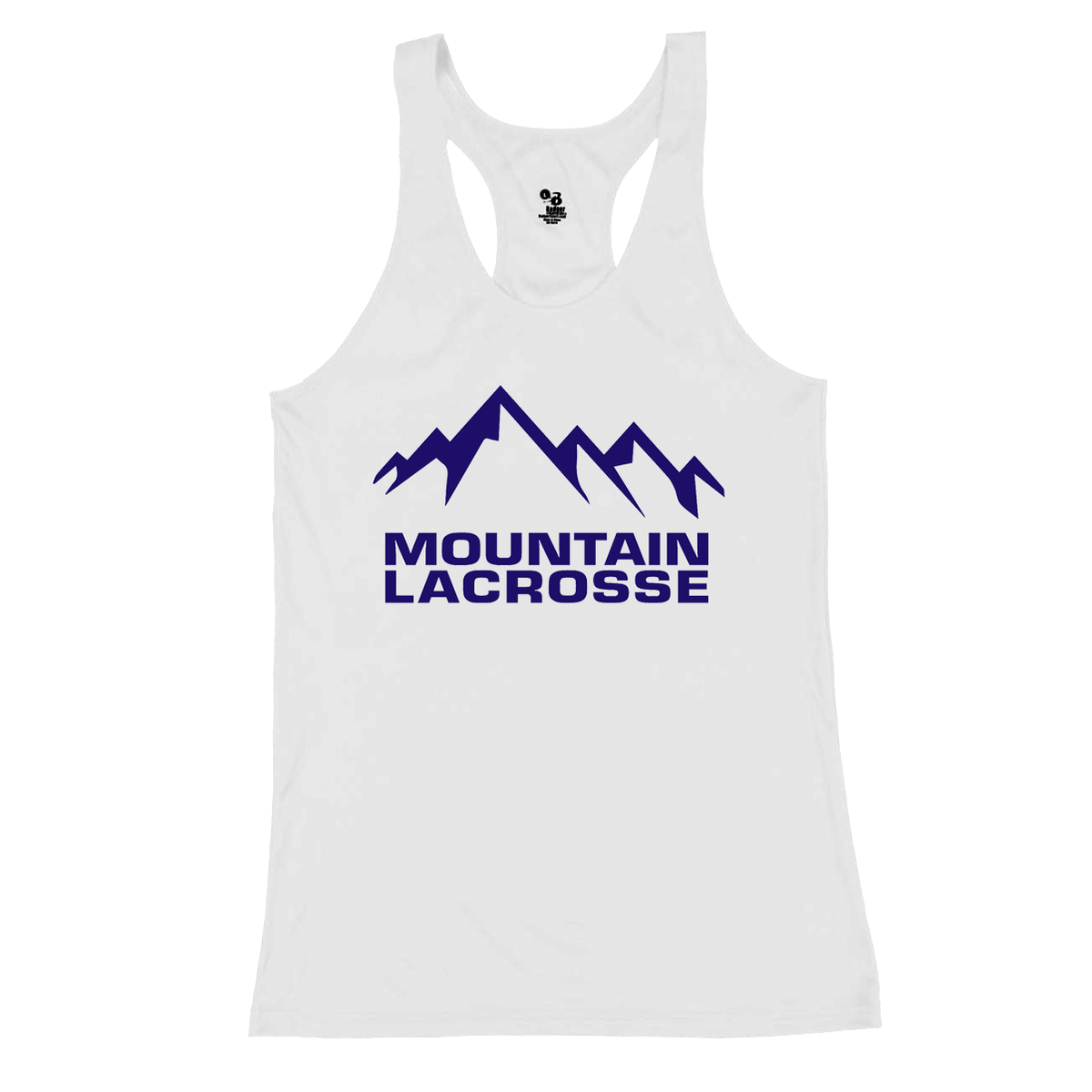 Mountain Lacrosse League B-Core Ladies Racerback Tank