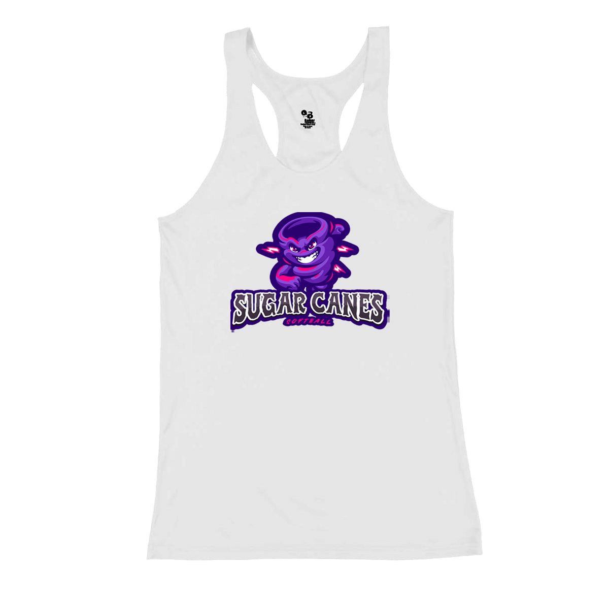 Sugar Canes Softball B-Core Women's Racerback Tank