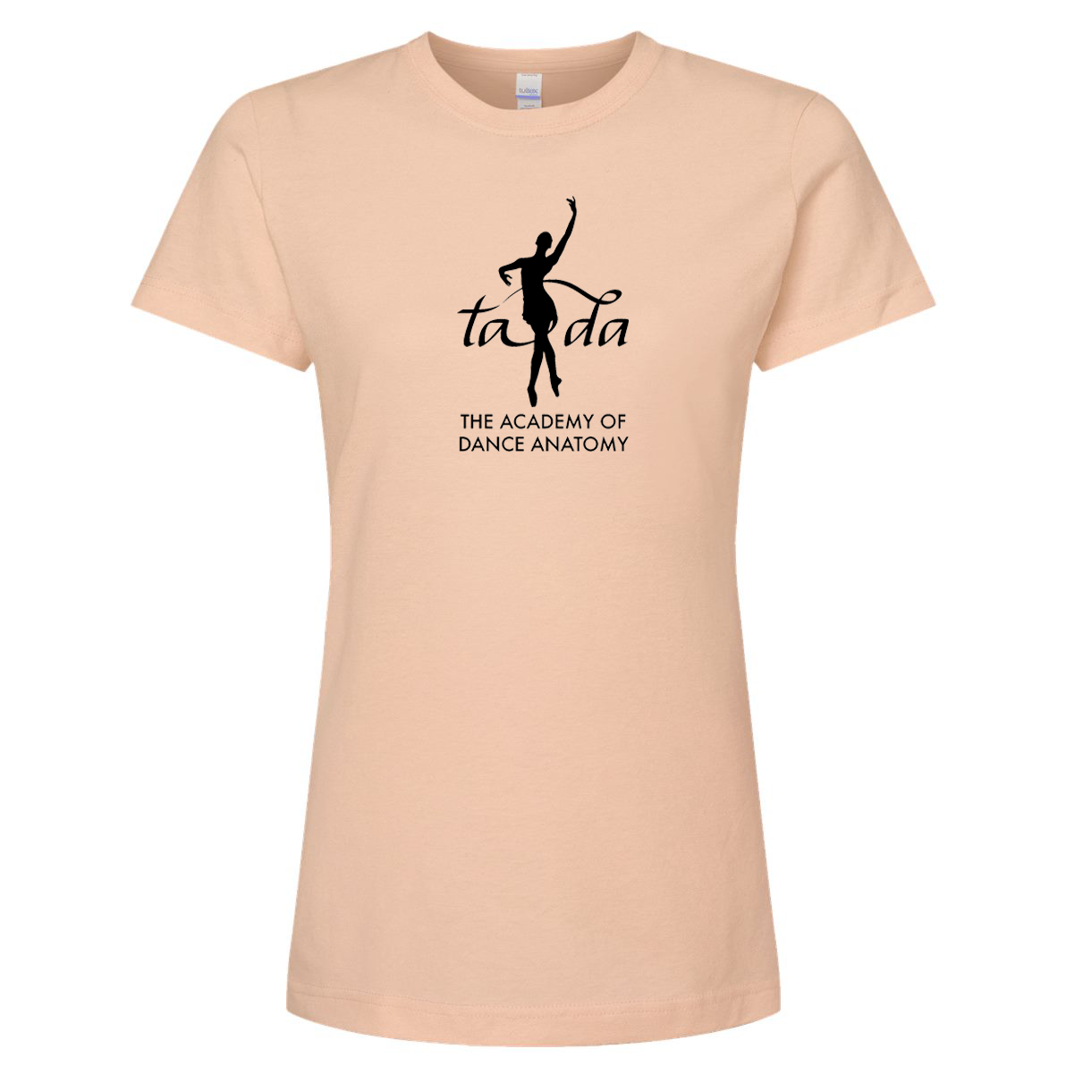 The Academy of Dance Anatomy Women's Classic Fit Fine Jersey T-Shirt