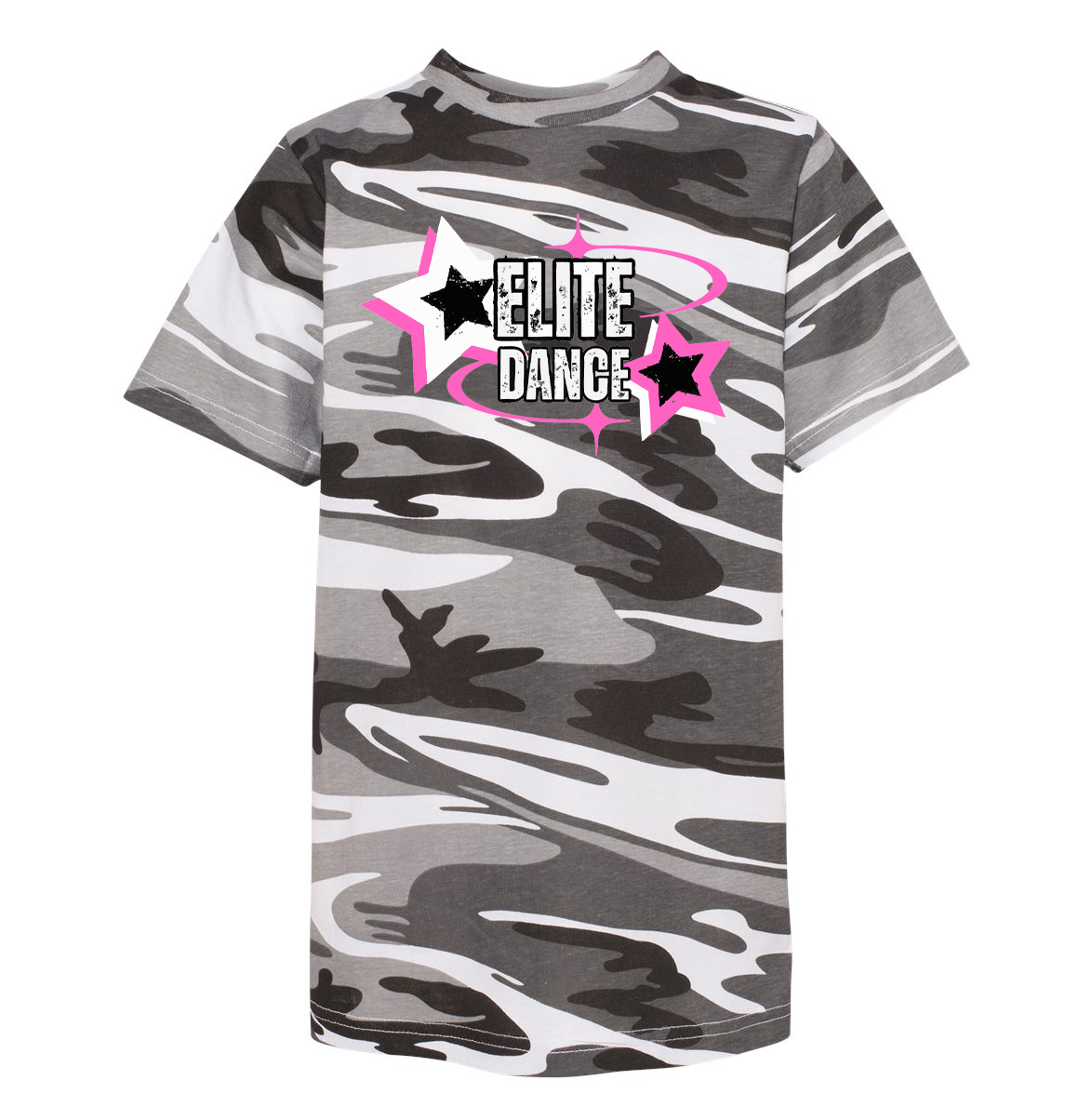 Elite Dance Studio Youth Camouflage T-Shirt - YOUTH