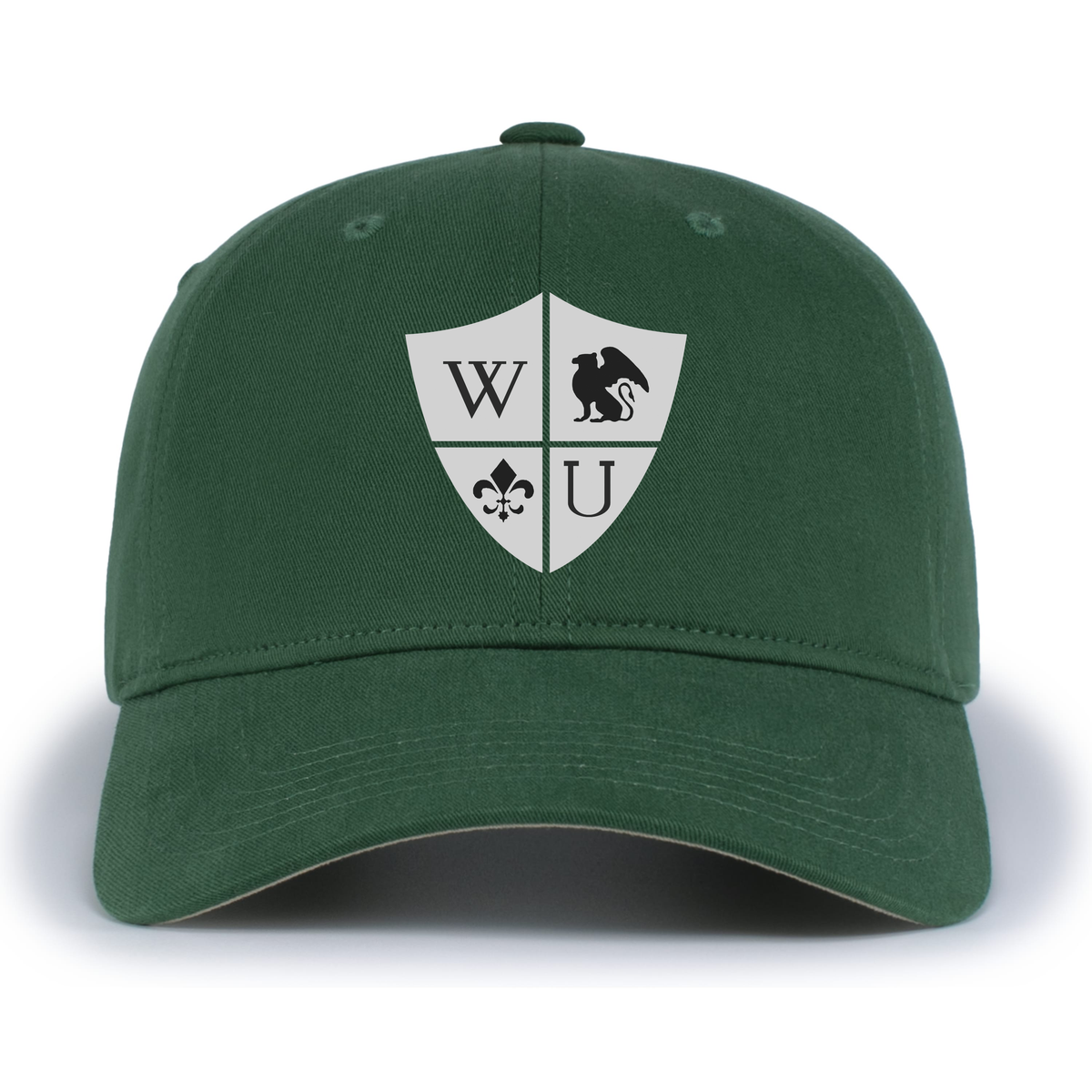 Washington U Club Rugby Brushed Cotton Twill Hook-and-Loop Adjustable Cap