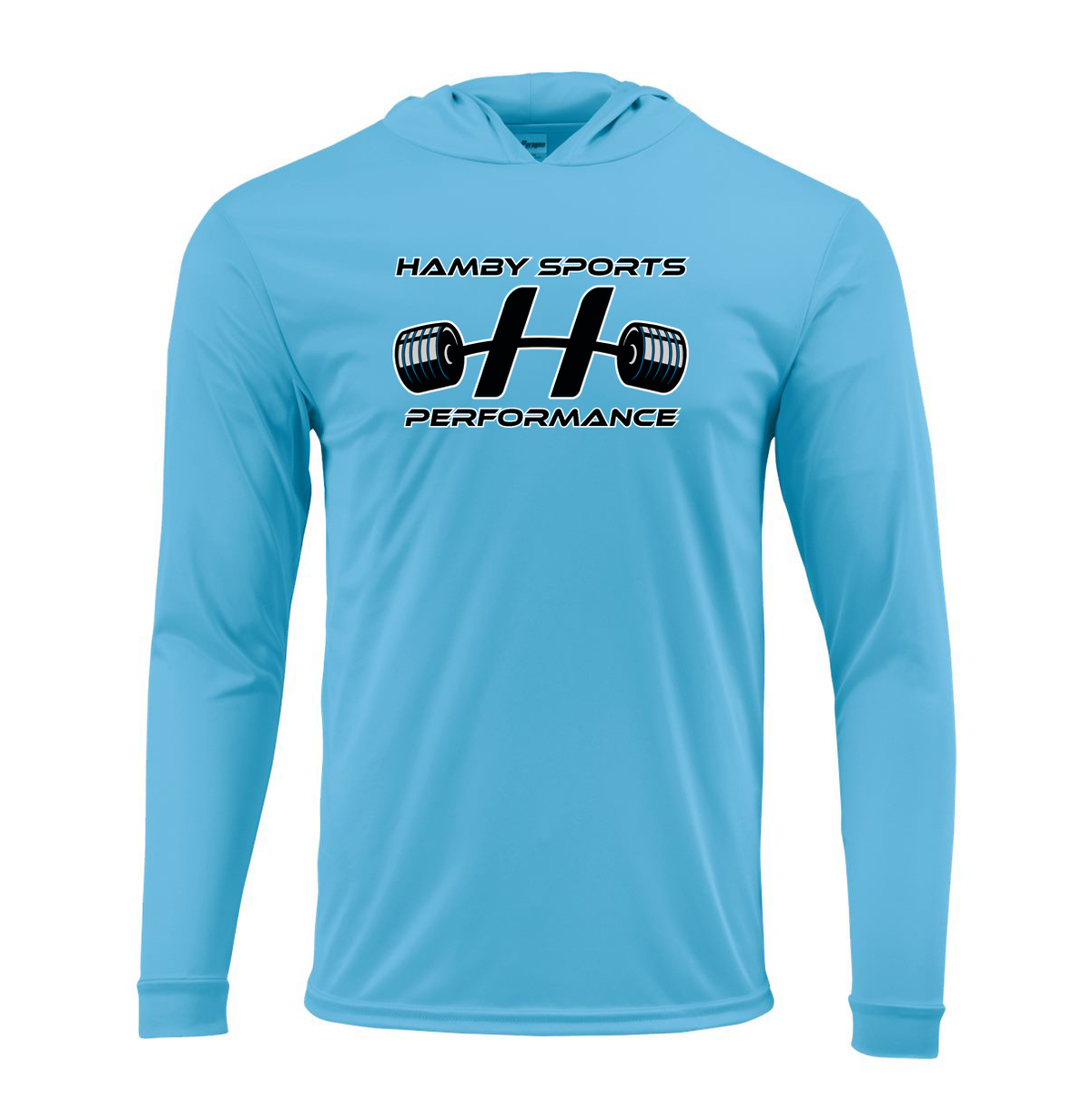 Hamby Sports Performance Bahama Performance Hooded Long Sleeve T-Shirt