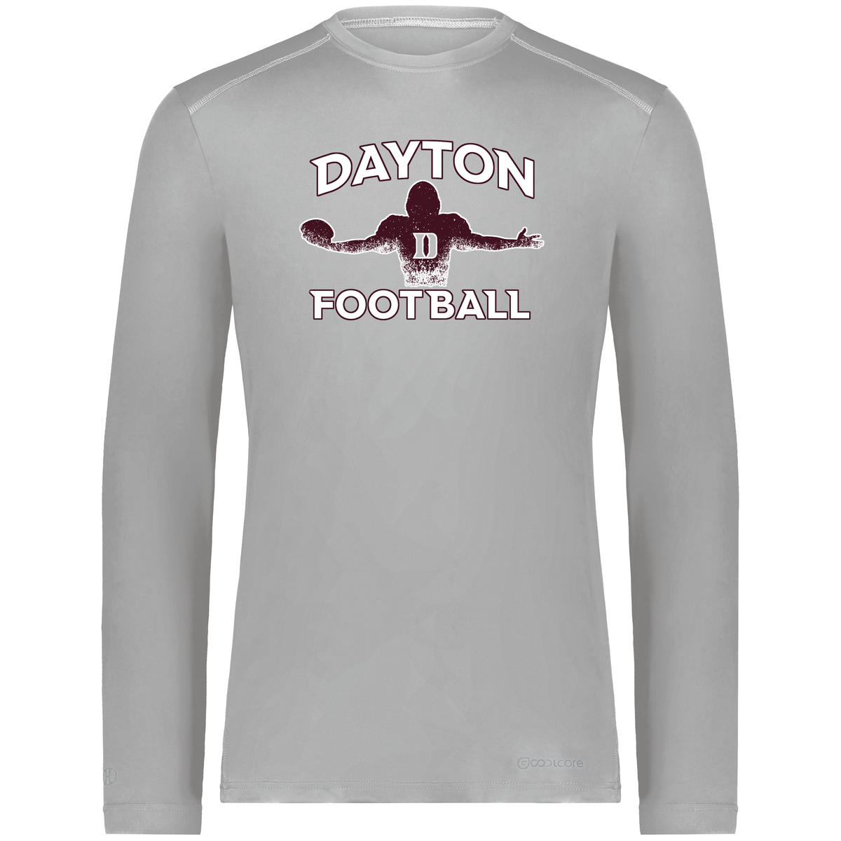 Dayton HS Football Coolcore Essential Long Sleeve Tee