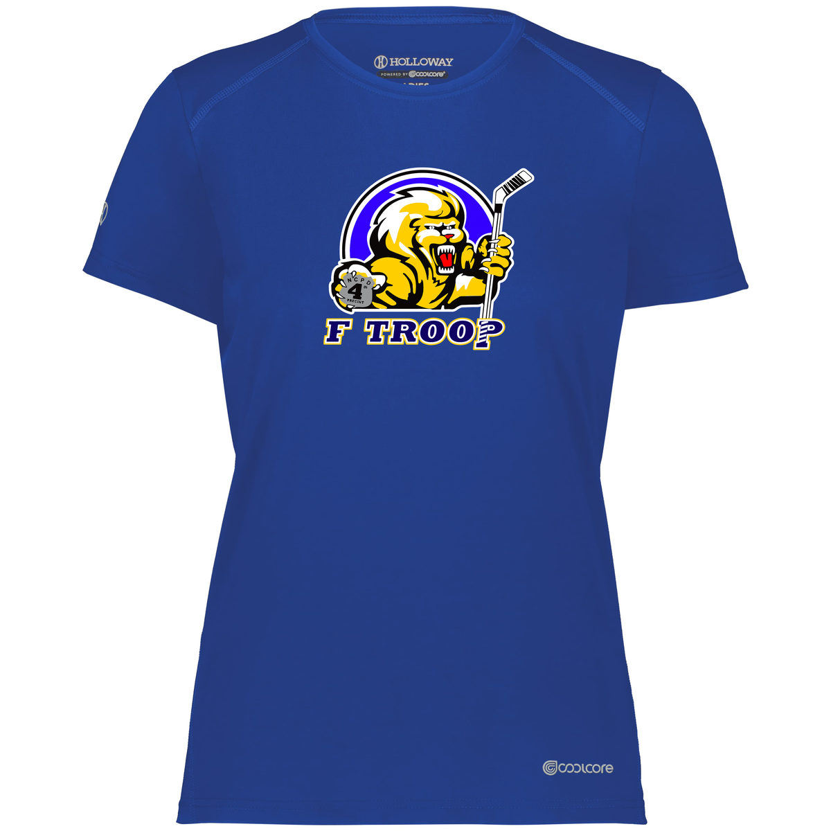 F Troop Hockey Ladies Coolcore Essential Tee