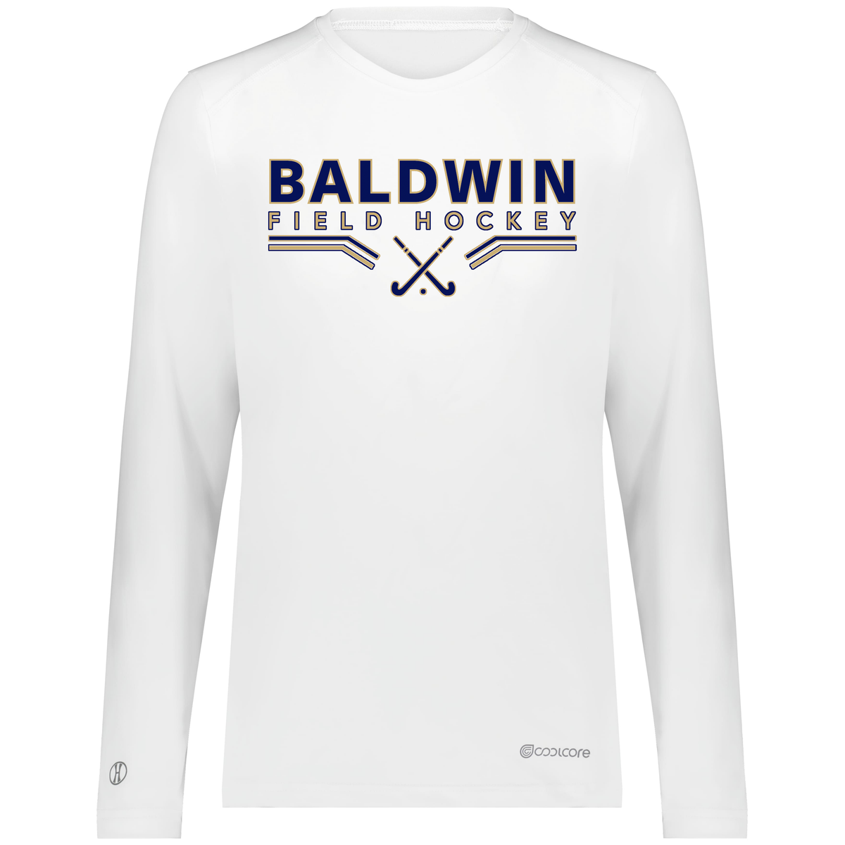 Baldwin Field Hockey Ladies Coolcore Essential Long Sleeve Tee