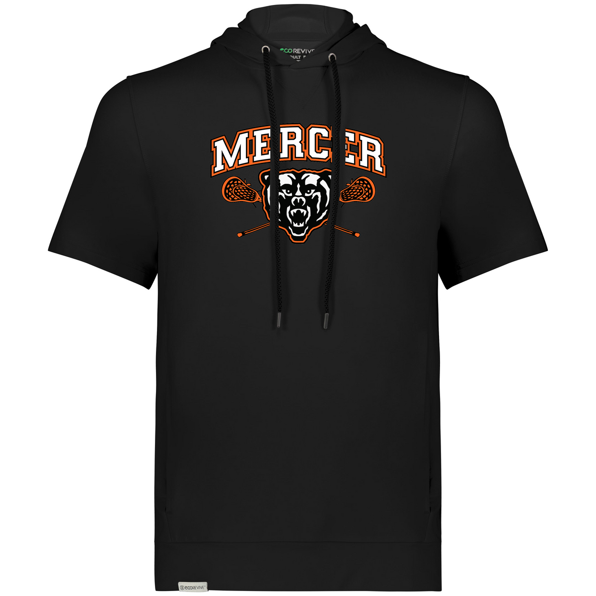 Mercer University Men's Lacrosse Ventura Soft Knit Short Sleeve Hoodie