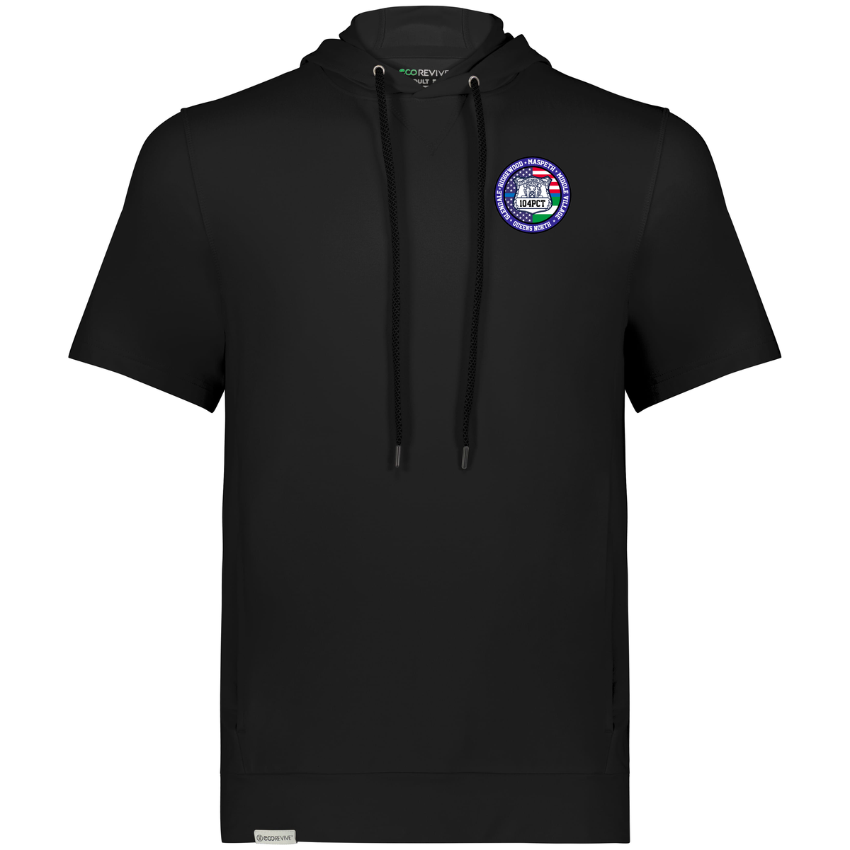 NYPD 104th Pct Ventura Soft Knit Short Sleeve Hoodie