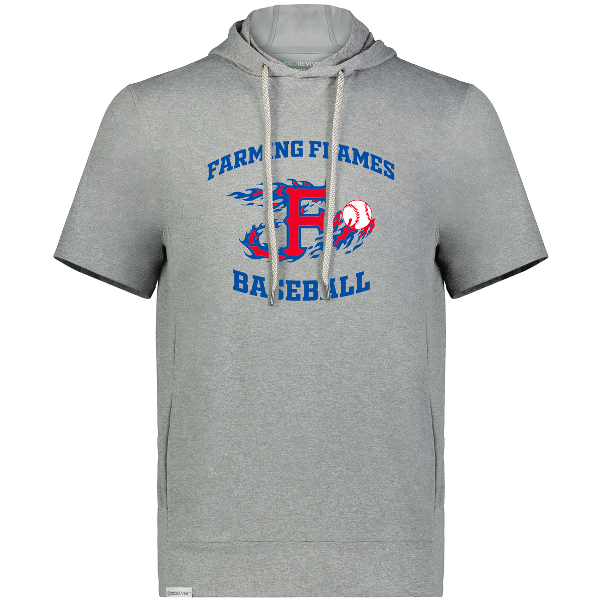 Farming Flames Baseball Club Ventura Soft Knit Short Sleeve Hoodie