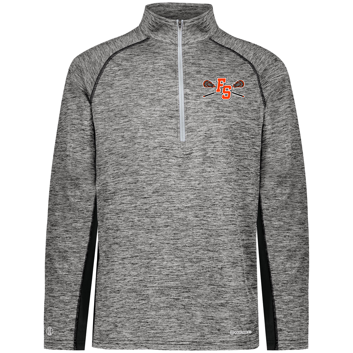 Franklin Square Lacrosse Electrify Coolcore 1/2 Zip Pullover