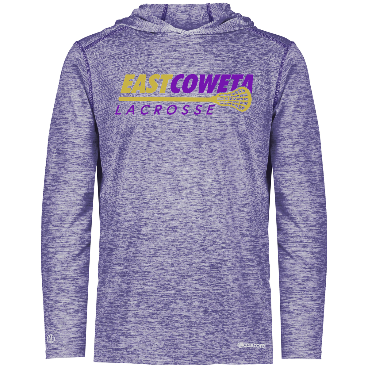 East Coweta Lacrosse Electrify CoolCore Hoodie