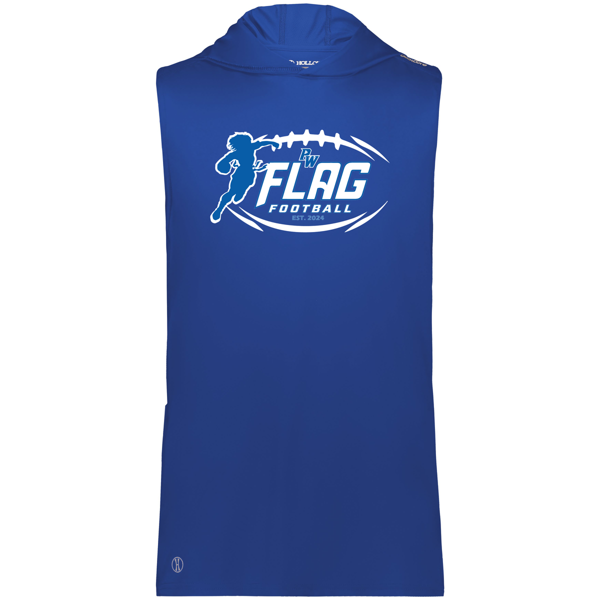 Port Washington Flag Football CoolCore Sleeveless Hoodie