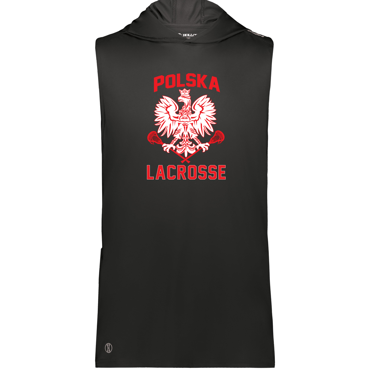 Polska Lacrosse CoolCore Sleeveless Hoodie