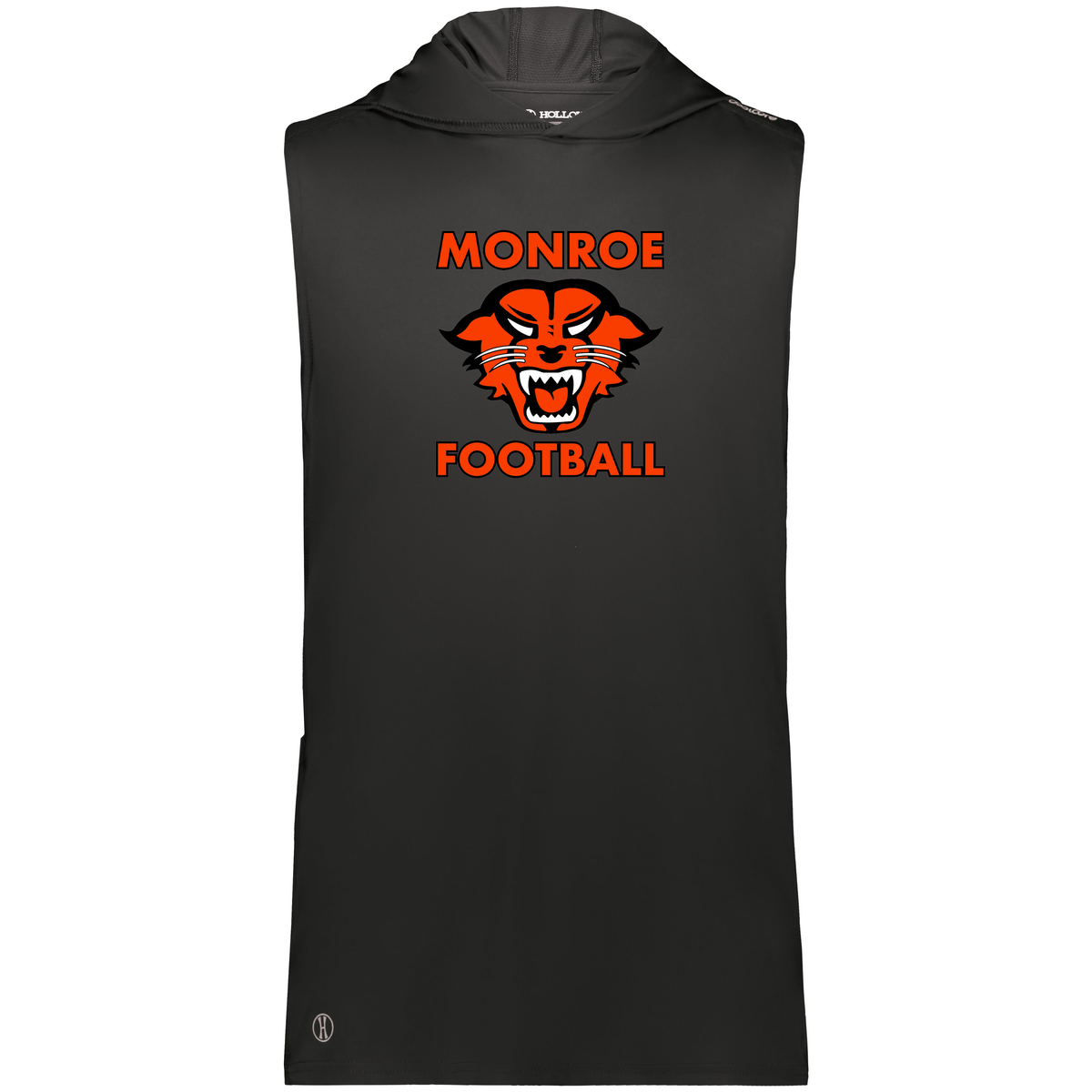 Monroe HS Football CoolCore Sleeveless Hoodie