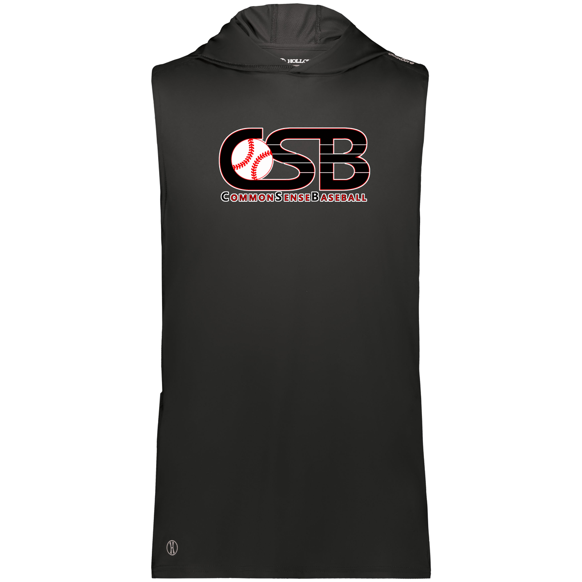 Common Sense Baseball CoolCore Sleeveless Hoodie