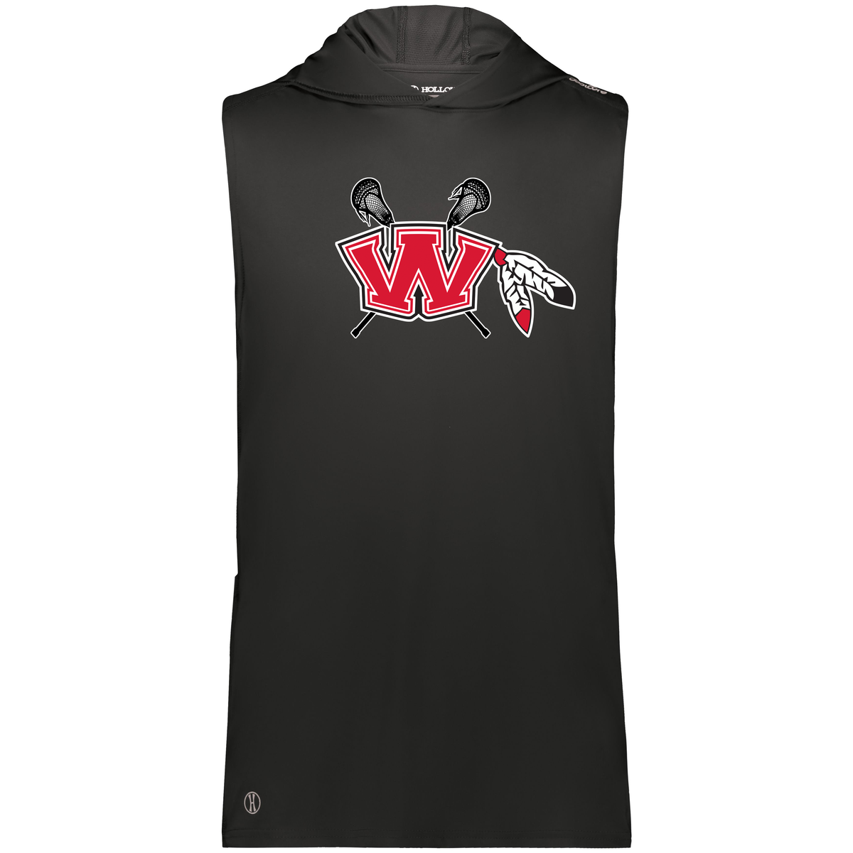 Weston Warrior Lacrosse Club CoolCore Sleeveless Hoodie