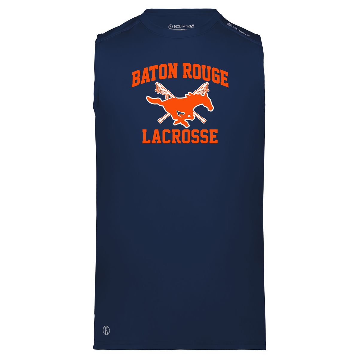 Baton Rouge Mustangs Lacrosse CoolCore Tank