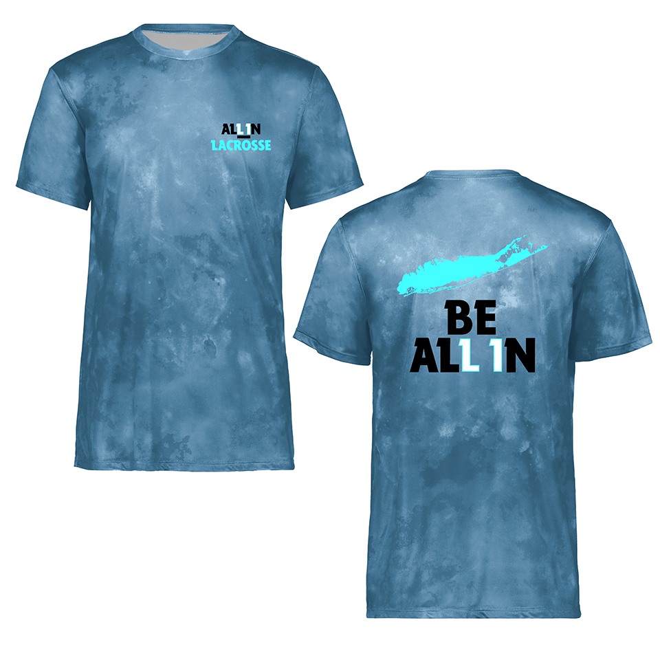 All In Lacrosse Cotton Touch Poly Tee