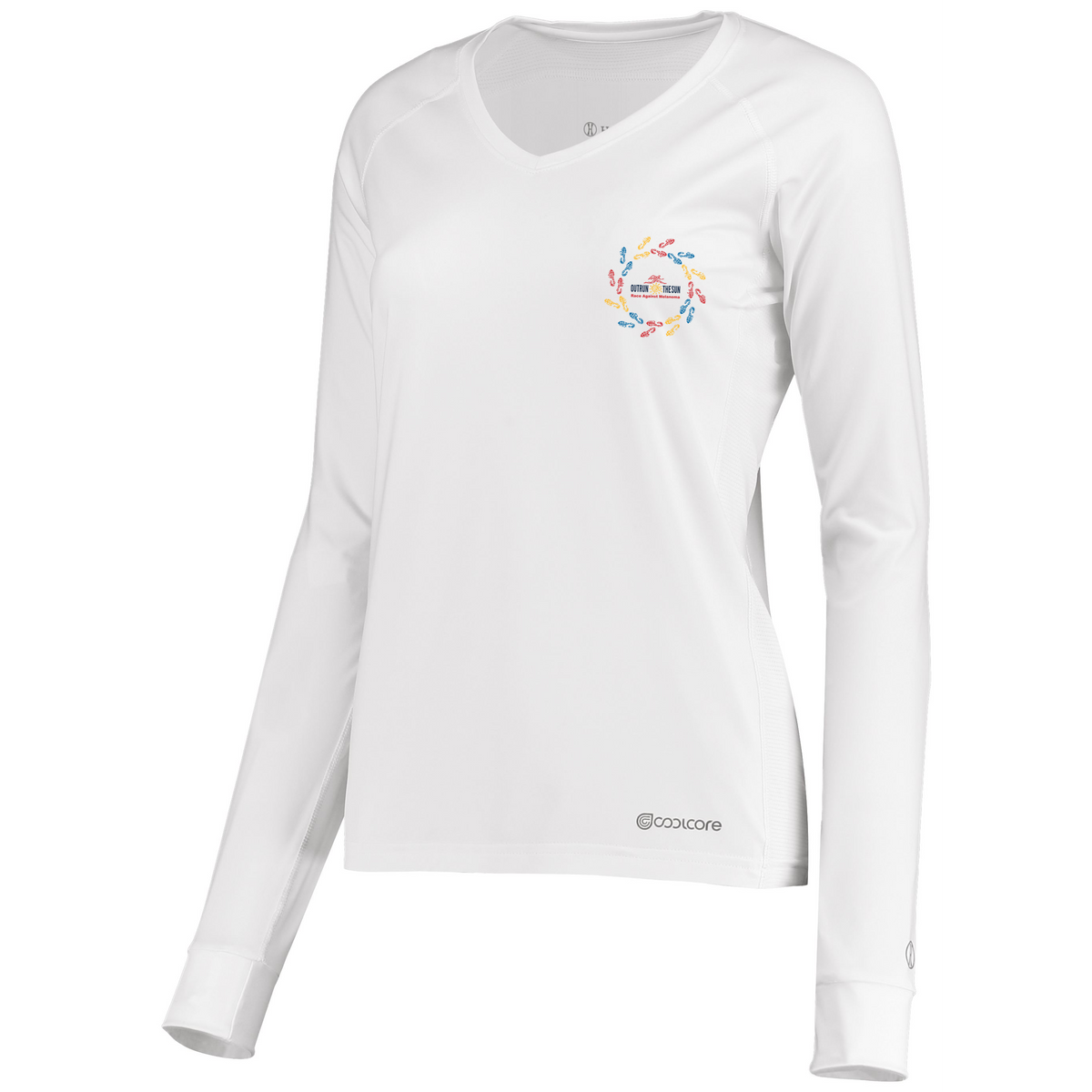 Outrun The Sun Ladies CoolCore Long Sleeve