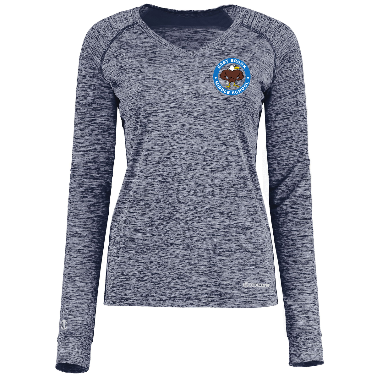 East Brook Middle School Women's Electrify CoolCore Long Sleeve Tee