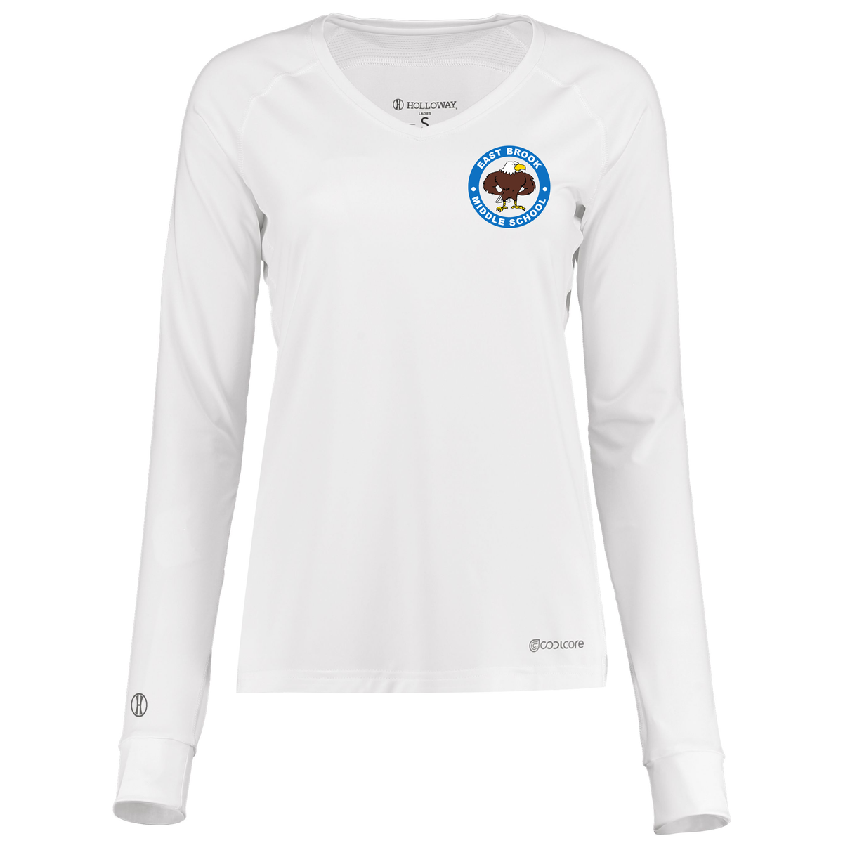 East Brook Middle School Women's Electrify CoolCore Long Sleeve Tee