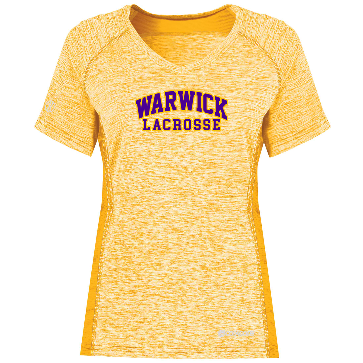 Warwick Lacrosse Ladies Electrify CoolCore Tee