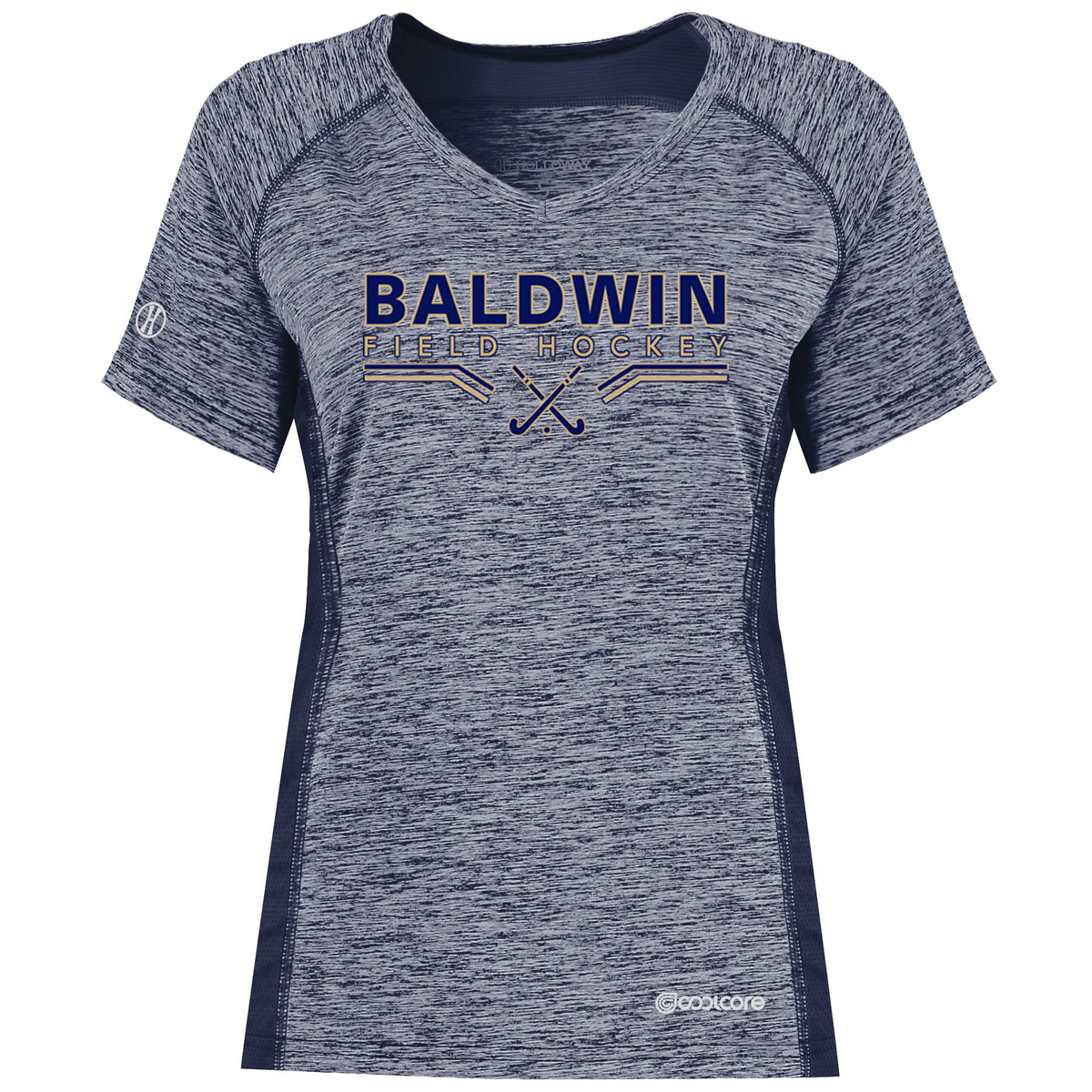 Baldwin Field Hockey Ladies Electrify CoolCore Tee