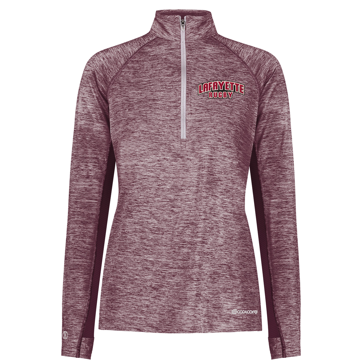 Lafayette College Rugby Ladies CoolCore 1/2 Zip Pullover