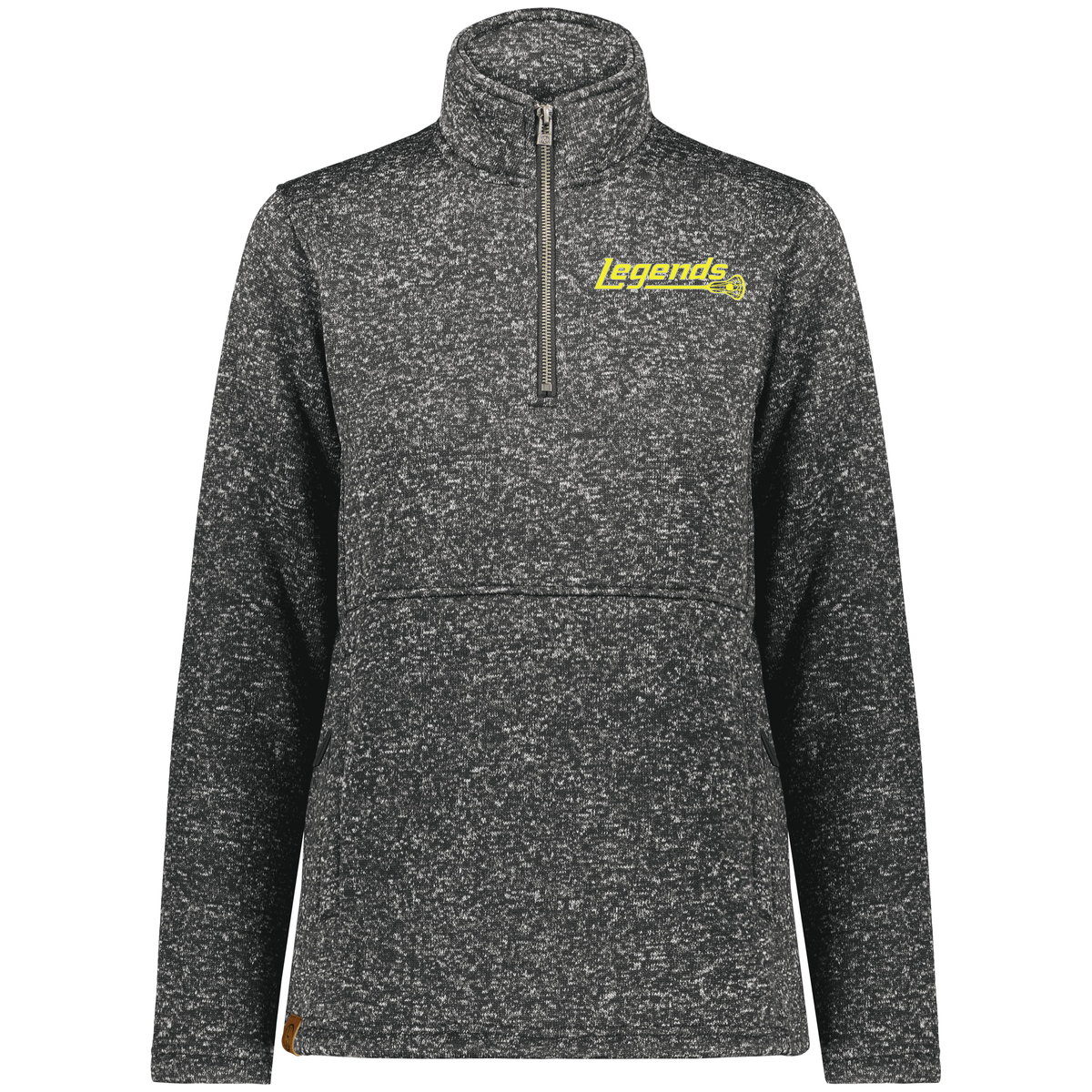 Legends Lacrosse Ladies Alpine Sweater Fleece 1/4 Zip Pullover