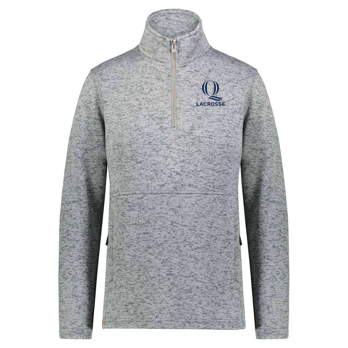 Quinnipiac Men's Lacrosse Ladies Alpine Sweater Fleece 1/4 Zip Pullover