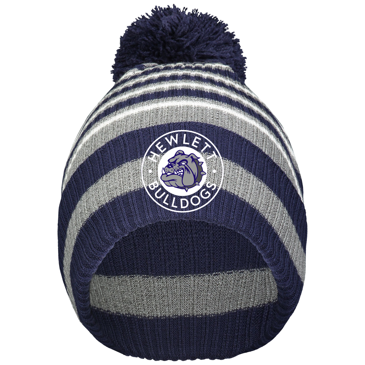 Hewlett Softball Spirit Pom Beanie