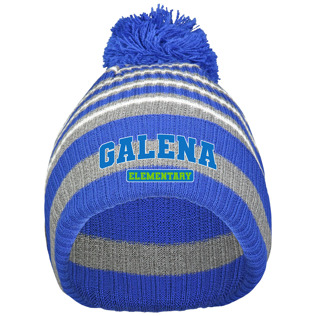 Galena Elementary School Spirit Pom Beanie