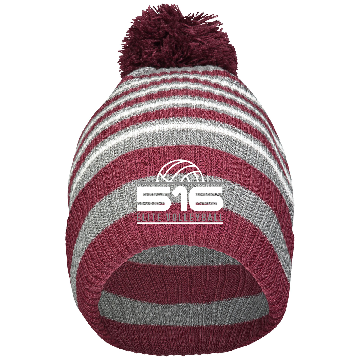 516 Elite Volleyball Spirit Pom Beanie