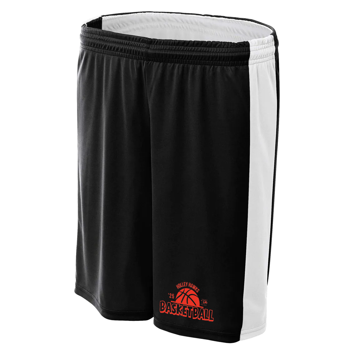 Holley Central School Girls Basketball Women's Reversible Moisture Management 8" Shorts