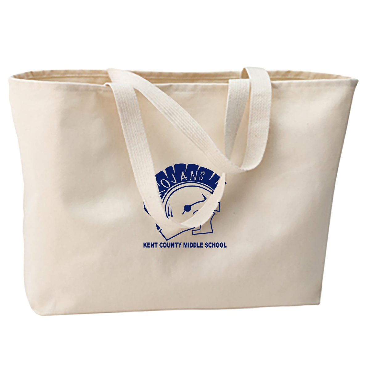 Kent County Middle School Ideal Twill Jumbo Tote