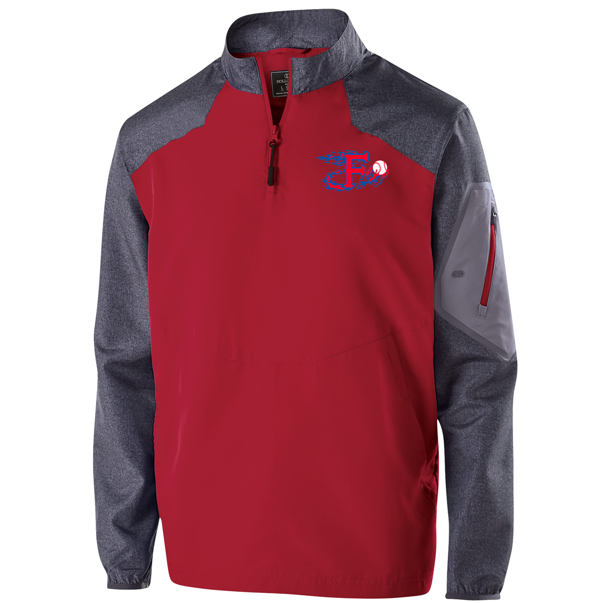 Farming Flames Baseball Club Raider Pullover