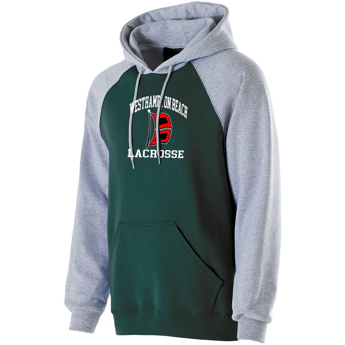 Westhampton Beach Boys Lacrosse Banner Hoodie