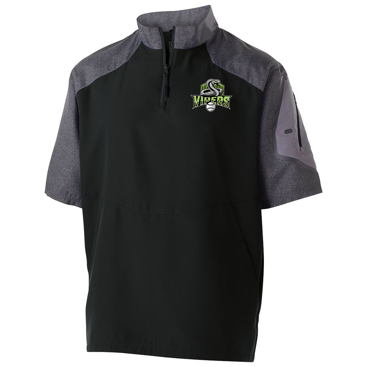 Vipers Baseball Raider Short Sleeve Pullover