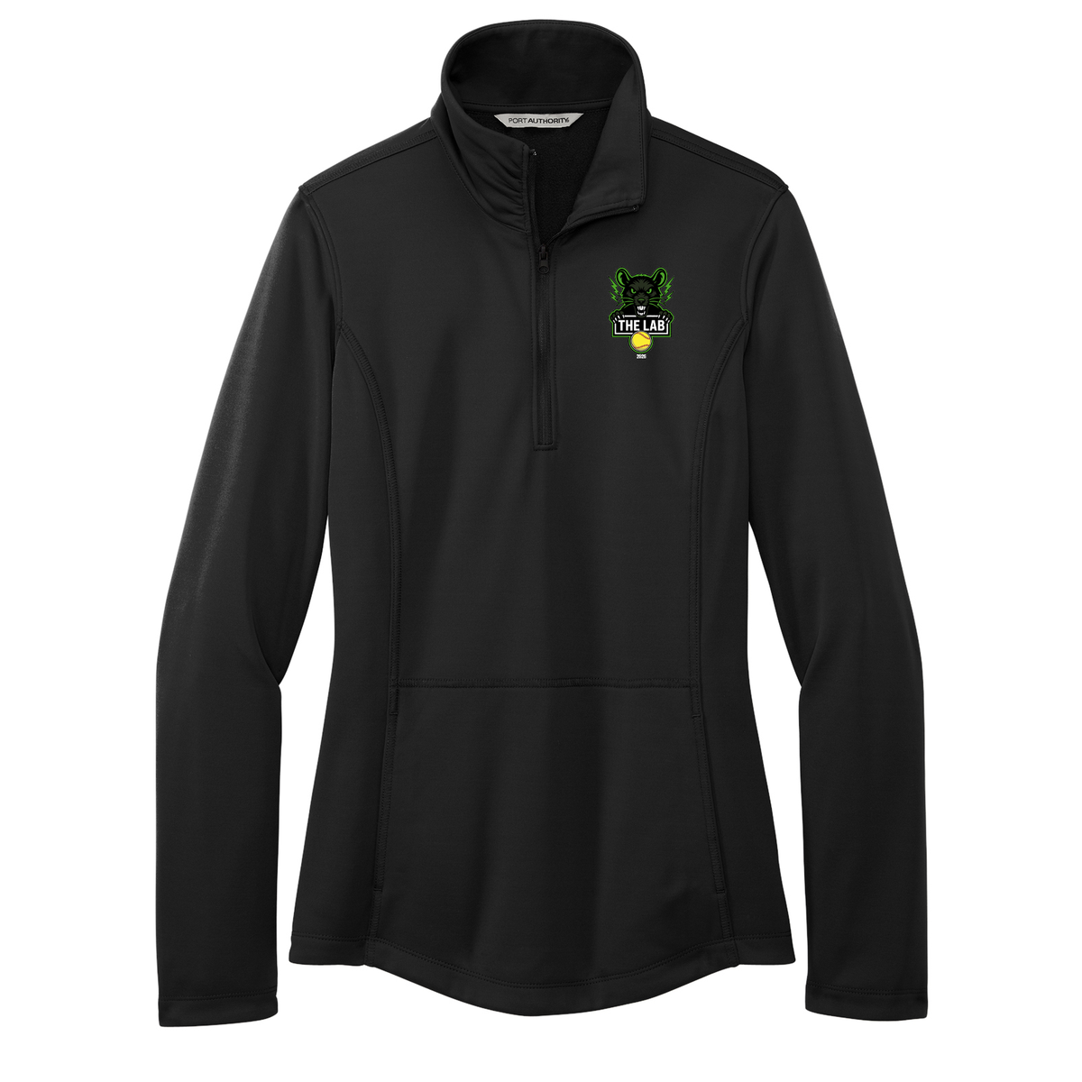 The Lab Softball Ladies Smooth Fleece 1/4 Zip