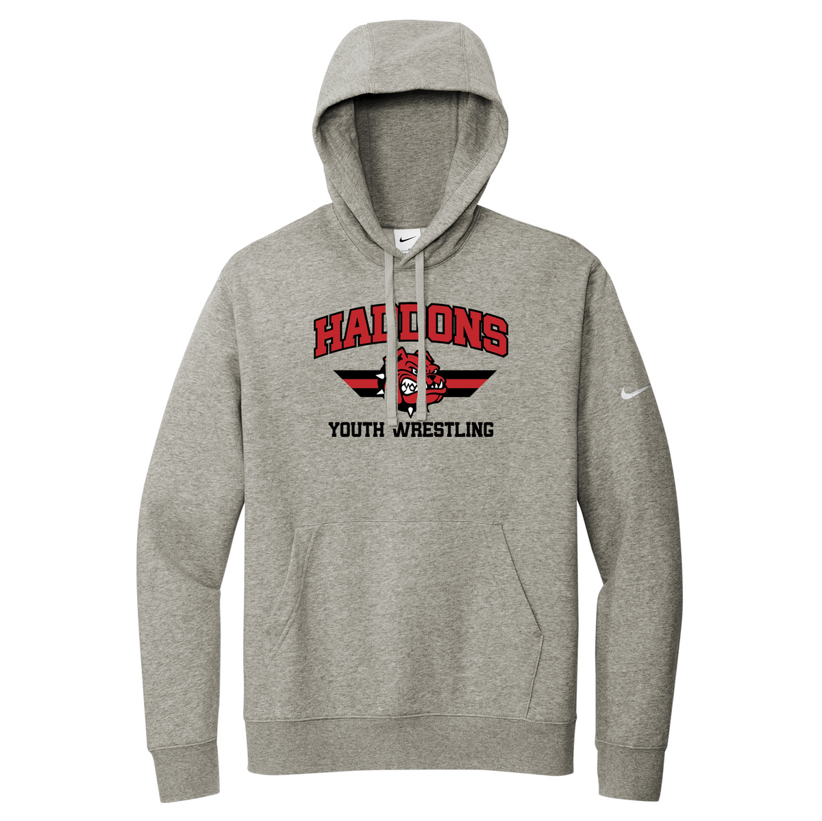 Haddons Youth Wrestling Nike Fleece Swoosh Hoodie