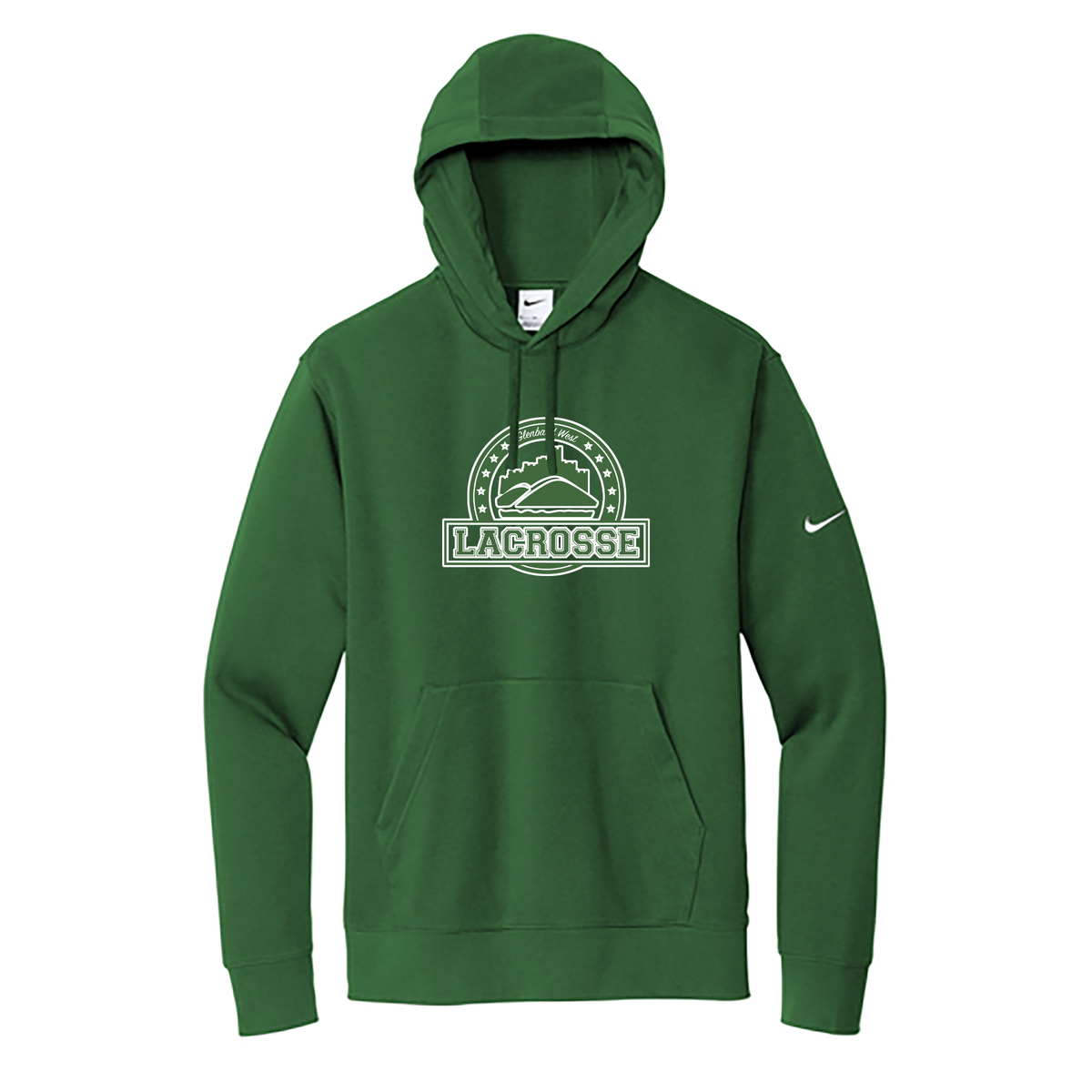 Glenbard West Lacrosse Nike Fleece Swoosh Hoodie