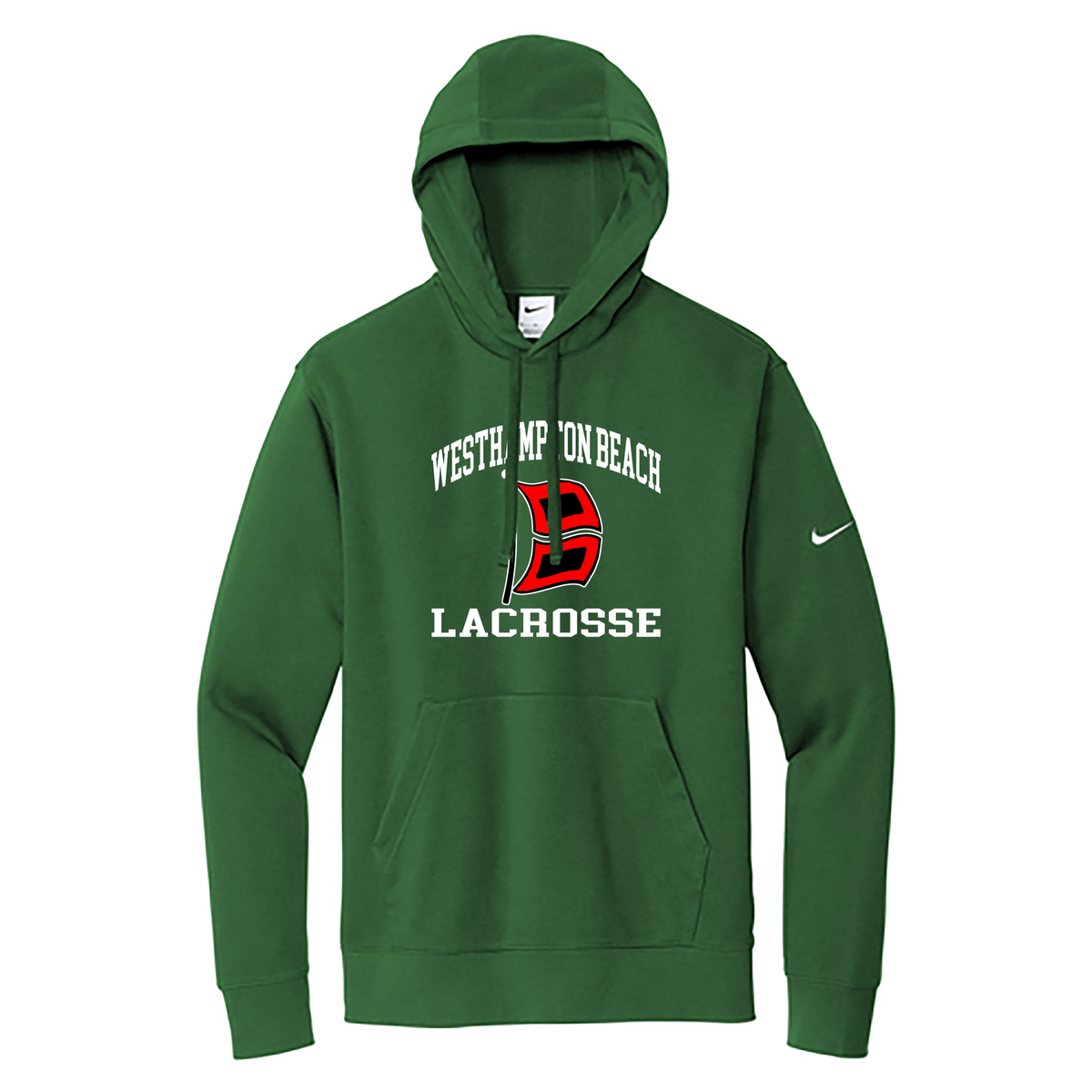 Westhampton Beach Boys Lacrosse Nike Fleece Swoosh Hoodie