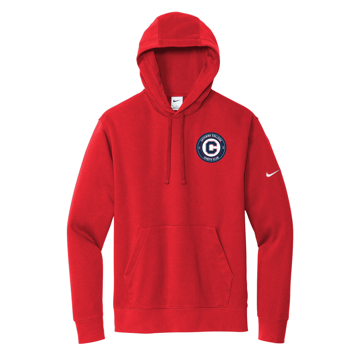 Catawba College Chiefs Club Nike Fleece Swoosh Hoodie