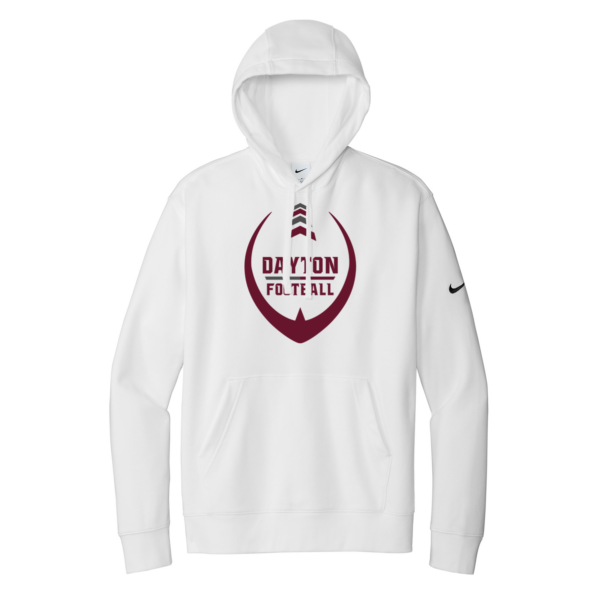 Dayton HS Football Nike Fleece Swoosh Hoodie