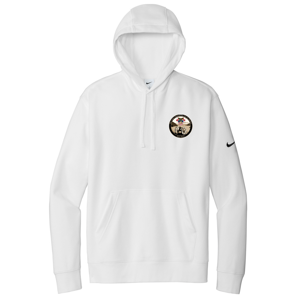 USMA Lieber Institute Nike Fleece Swoosh Hoodie - Patch Logo