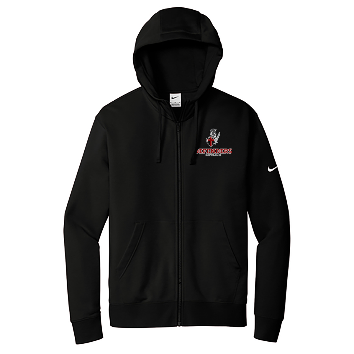 Defenders Bowling Nike Club Fleece Full-Zip Hoodie