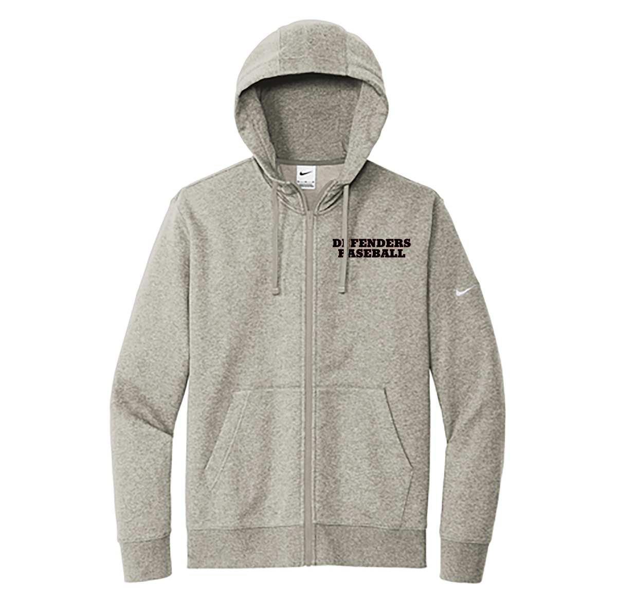 Safe Crossings Foundation Nike Club Fleece Full Zip Hoodie