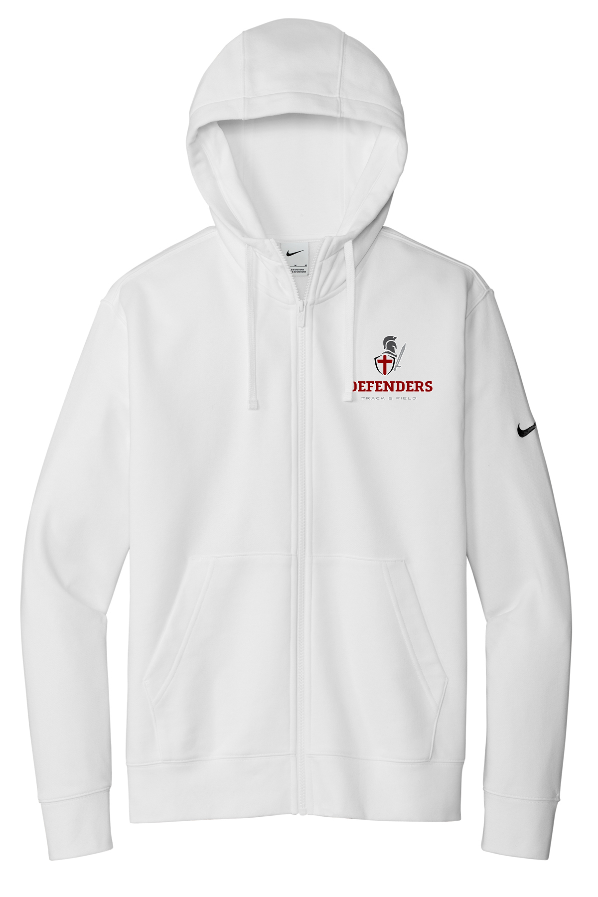 Defenders Track & Field Nike Club Fleece Full-Zip Hoodie