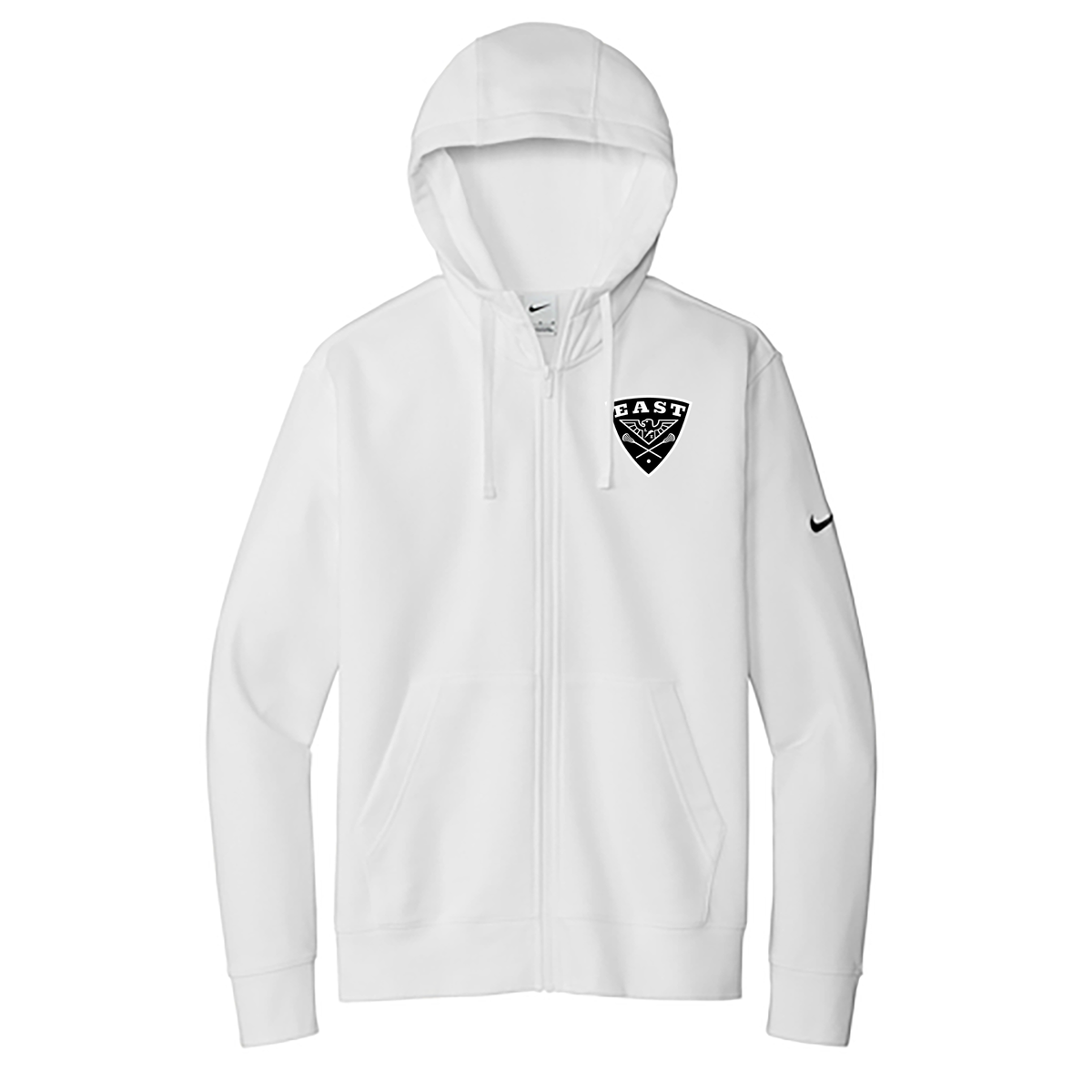 Lakota East HS Lacrosse Nike Club Fleece Full-Zip Hoodie