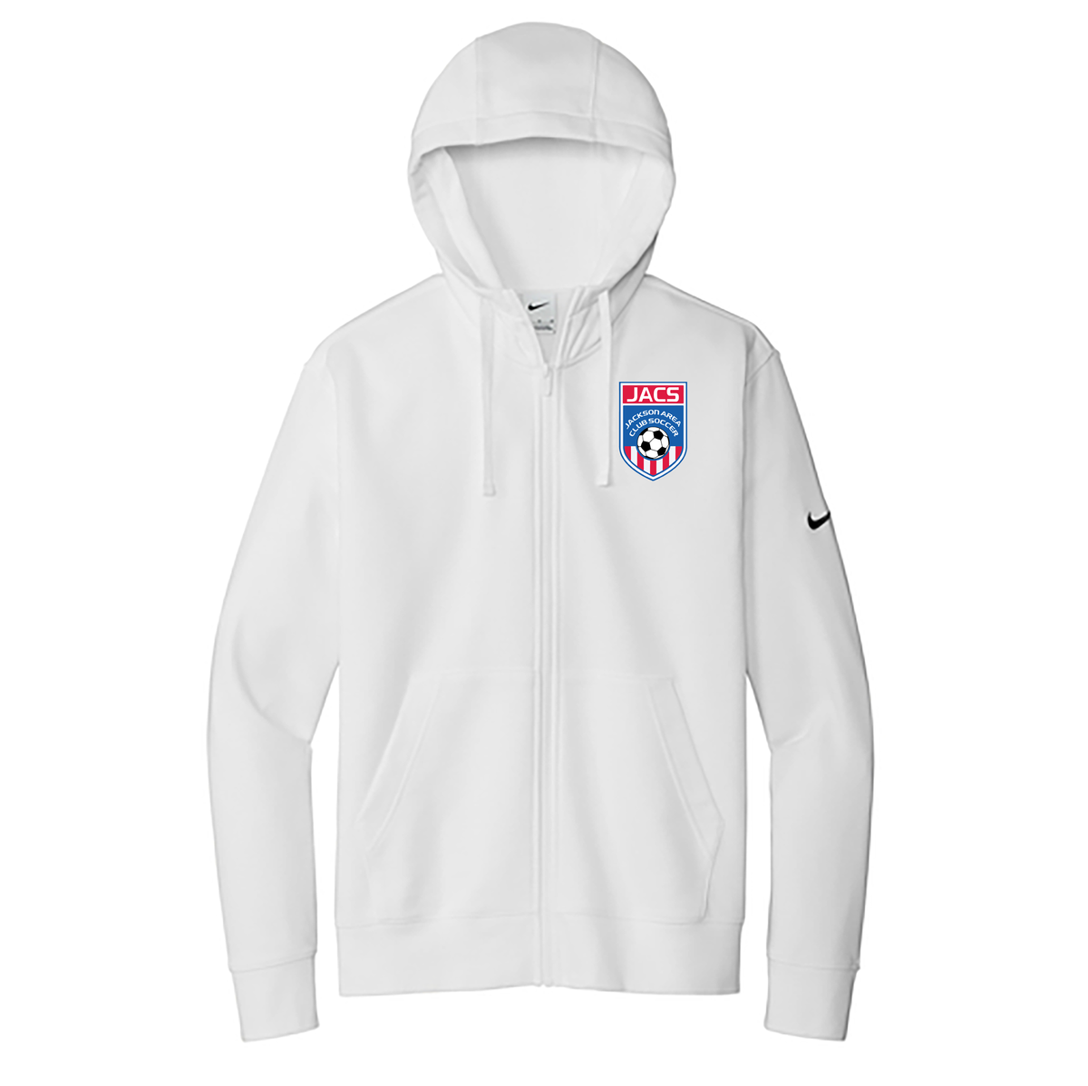 JACS Soccer Nike Club Fleece Full-Zip Hoodie